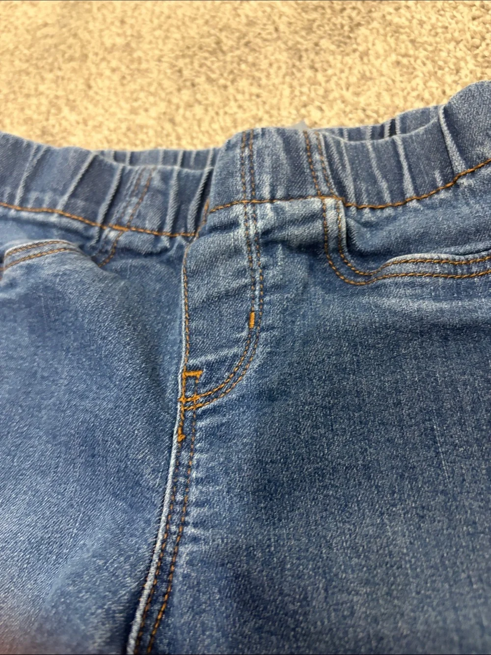 OshKosh B'gosh Twin Skinny Jeans - Dark Blue & Light Blue Wash